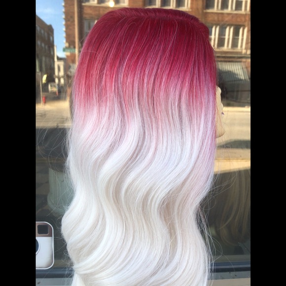 Red Beach Waves Wig 2020 Halloween Back in stock - Picture 8 of 8
